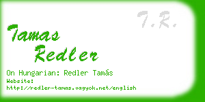 tamas redler business card